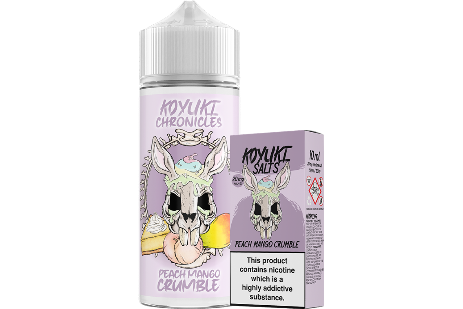Koyuki Nicotine Salts vape bottle